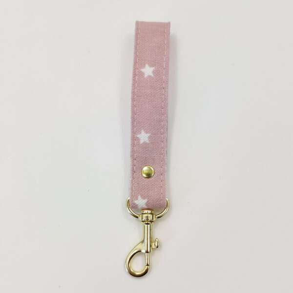 Nyckelring Ribbon Pink Star 3
