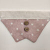 Hundbandana-W-Pink-Star-Organic-3