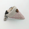 Kattbandana Pink Dots Bell-1